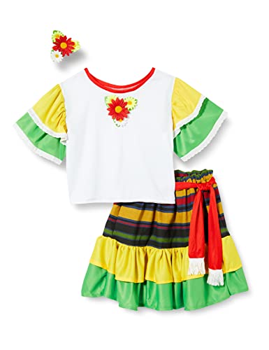 Dress Up America Mexikanisches Tänzer-Kostüm des kleinen Mädchens