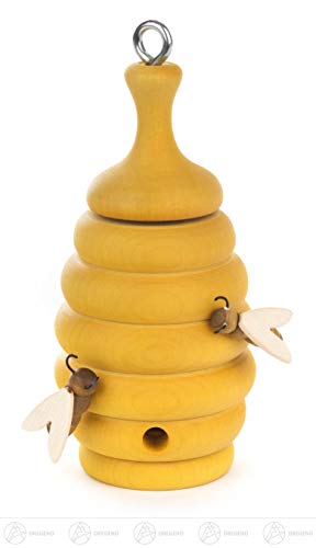 DREGENO Seiffen eG Bienenstock mit Räucherfunktion zum Stehen und Hängen