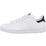 adidas Stan Smith Solid, Footwear White Footwear White Dark Blue, 37 1/3 EU
