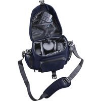 Mantona Premium Kameratasche blau (21694)