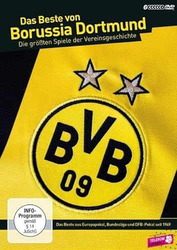 Das Beste von BORUSSIA DORTMUND - Die größten Spiele der Vereinsgeschichte (6-DVD-Box)