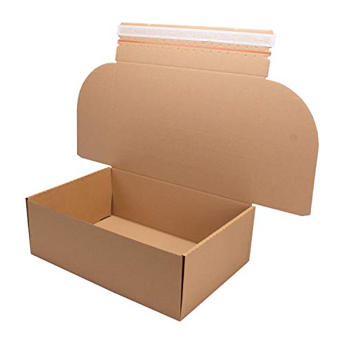 Ropipack Modulbox mit Haftklebung und Aufreißfaden 460 x 315 x 155 mm Versandkarton Box Karton 40 Stück