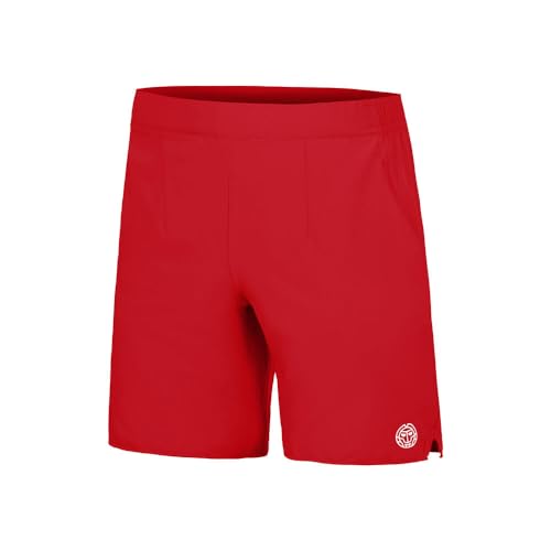 BIDI BADU Herren Crew 9Inch Shorts - red, Größe:M