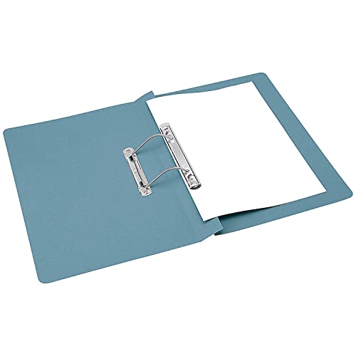 Q-Connect KF26061 Schnellhefter Folio-Format/A4 35 mm Kapazität blau, 25-er Pack