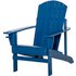 Outsunny Gartenliege, BxHxL: 97 x 93 x 72,5 cm, Tannenholz - blau