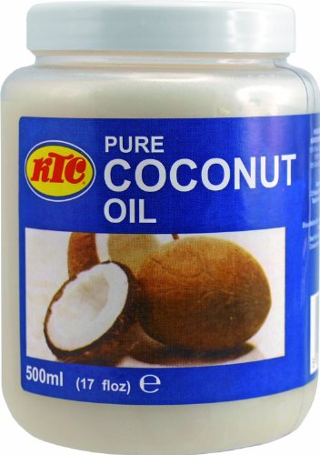 6er Pack 100% Pur Kokosöl [6x 500ml] Cocosöl KTC Pure Coconut Oil