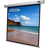 Celexon Economy electric screen - Leinwand - Deckenmontage möglich, geeignet für Wandmontage - motorisiert - 330 cm (130) - 1:1