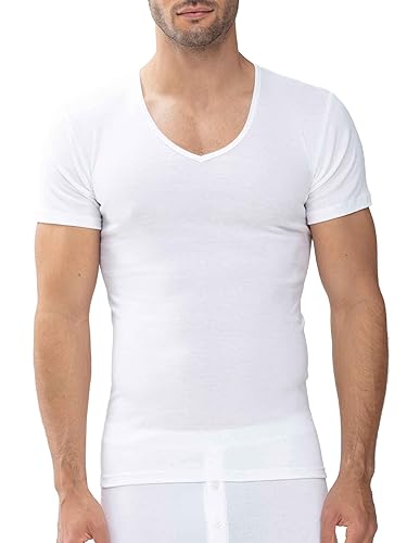 Mey Casual Cotton V-Neckshirt Farbe/Größe: Weiß 5