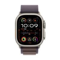 Apple Watch Ultra 2 (GPS + Cellular) 49mm Titaniumgehäuse, Alpine Loop indigo...