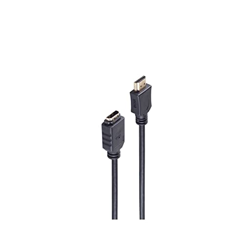 Shiverpeaks BS77479-0.5 Basic-S HDMI Verlängerungskabel, 0,50m schwarz