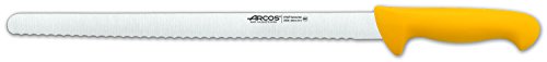 Arcos Serie 2900 - Gebäckmesser Kuchenmesser - Klinge Nitrum Edelstahl 350 mm - HandGriff Polypropylen Farbe Gelb