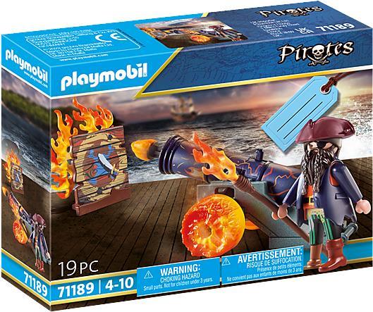 Playmobil Pirates Pirat mit Kanone - Aktion/Abenteuer - 4 Jahr(e) - Mehrfarbig (71189)