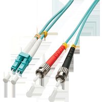 Lindy - Patch-Kabel - LC Multi-Mode (M) - ST multi-mode (M) - 20,0m - Glasfaser - 50/125 Mikrometer - OM3 - halogenfrei (46386)