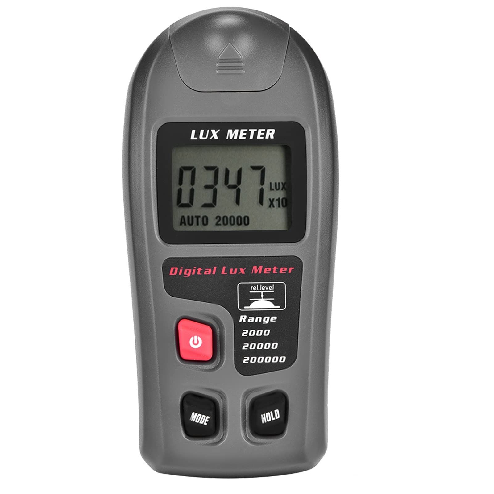 MT-30 Digitaler Illuminometer mit LCD Display Lichtmesser Luxmeter Tester Umweltprüfung Illuminometer für Industrie mit Bereich 0,1-20000 Lux oder 0,01-20000 Fc