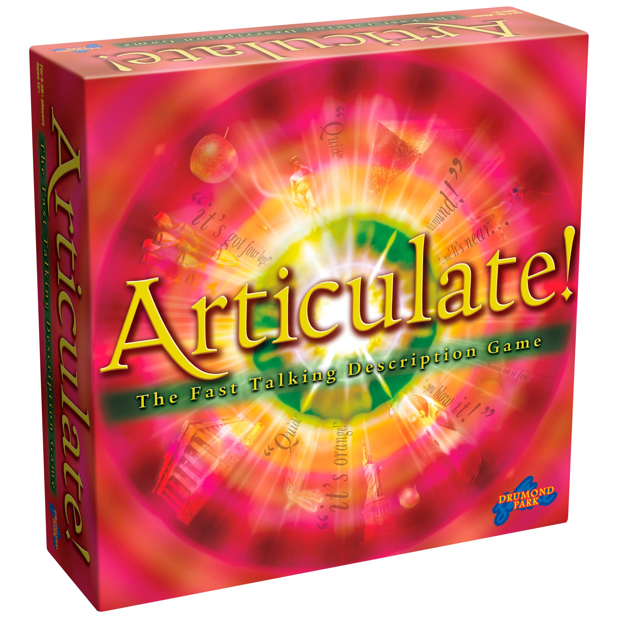 Drumond Park Articulate Family Board Game, The Fast Talking Description Game, Family Games for Adults and Kids Suitable from 12+ Years