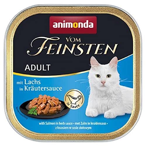 Animonda Cat Vom Feinsten mit Lachs in Kräutersauce 100 g