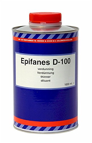 Epifanes D-100 AF-Verdünnung für Antifouling, 1 L, E7-7B für Foul Away, Werdol Kupferfrei, Westwind Antifouling und Werdol Silverpaint.