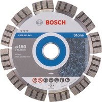 Bosch diamanttrennscheibe best for stone, 150 x 22,23 x 2,4 x 12 mm