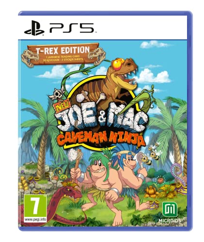 New Joe und Mac Haveman Ninja T-Rex Edition PS5-Spiel