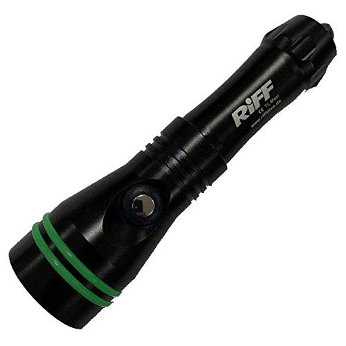 Riff TL Maxi Tauchlampe mit 1200 Lumen Leuchtkraft, Farbe:schwarz