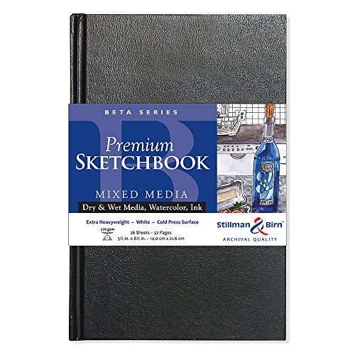 Beta Hardbound Sketchbook 5.5X8.5 by Stillman & Birn