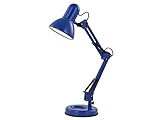 Globo Schreib Tisch Leuchte blau Wohn Arbeits Zimmer Beleuchtung Lese Lampe verstellbar 24883, medium