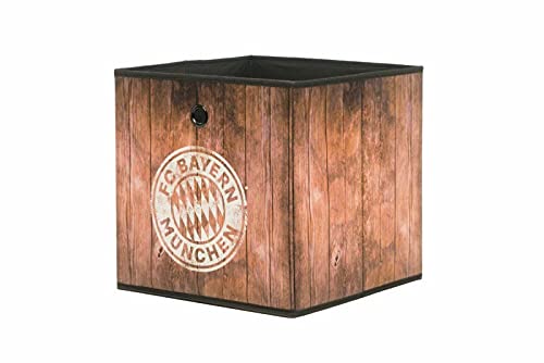 Faltbox Aufbewahrungsbox - Bayern München - Regalbox Faltkorb Spielbox in 3er Set