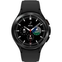 Samsung Galaxy Watch4 Classic - 46 mm - schwarz - intelligente Uhr mit Ridge Sport Band - Flouroelastomer - schwarz - Anzeige 3.46 cm (1.4) - 16 GB - 7.6 GB - NFC, Wi-Fi, Bluetooth - 52 g - Sonderposten
