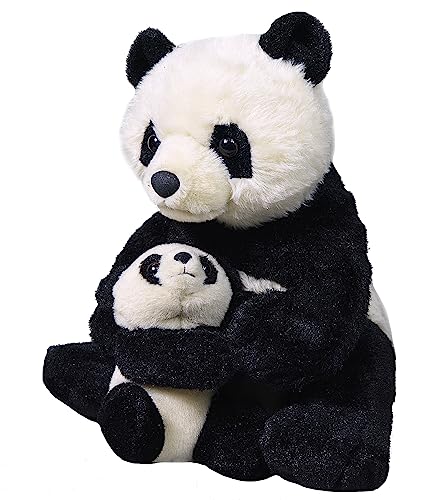 Mama und Baby Panda