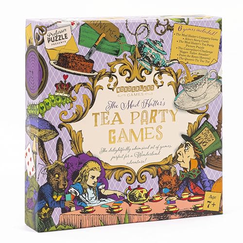 Professor PUZZLE The Mad Hatter's Tea Party Games