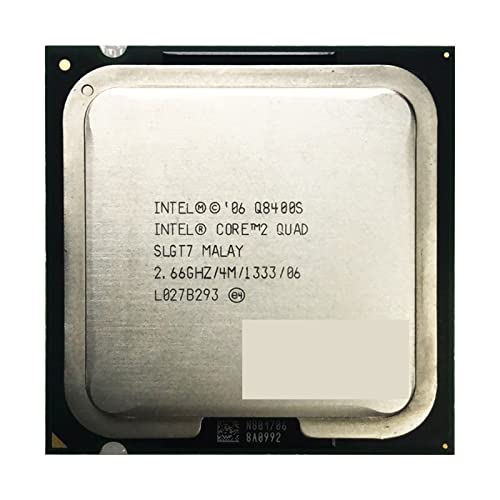 MovoLs CPU-Prozessor kompatibel mit 2 Quad Q8400S 2,6 GHz Quad Core 4M 65W LGA 775 Verbessern Sie die Laufgeschwindigkeit des Compute