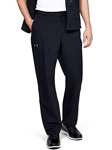 Under Armour Herren Stormproof Golf Rain Pant Hose, Schwarz, XX-Large