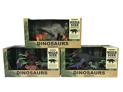 Dimasa - Set Dinosaurier Sortiert Spielzeug, Mehrfarbig (DIM02525)