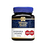 Manuka Health - Manuka Honig MGO 250+ 500g - 100% Pur aus Neuseeland mit zertifiziertem Methylglyoxal Gehalt