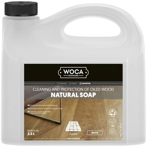 WOCA 511125A Holzbodenseife weiß 2,5 Liter