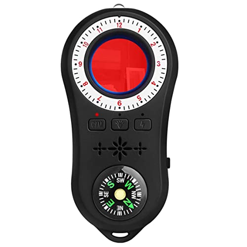 Anti-Spy-Detektor Mini-Kamera-Detektor Audio-Fehler Spionage Finder mit Compass Flash Light GPS-Signal-Scanner-Geräte-Signal-Tracker-Finder für die Elektronik Verwendung