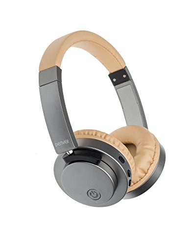 Denver BTN-206 Bluetooth On-Ear Kopfhörer, Beige