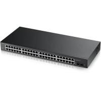 Zyxel Switch 50-Port Gigabit 48x 1G + 2x SFP L2 rackmontierbar
