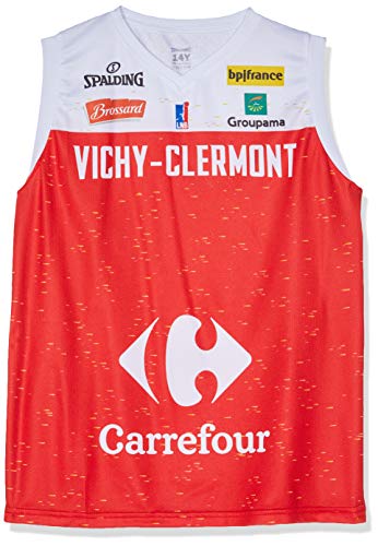Vichy-Clermont Basketball Basket J.a Vichy-Clermont Offizielles Auswärtstrikot 2019-2020 Basketball Kinder XX-Small rot
