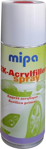 Mipa 2K-Acrylfiller-Spray, hellgrau 400 ml inkl. Härter, 213710000
