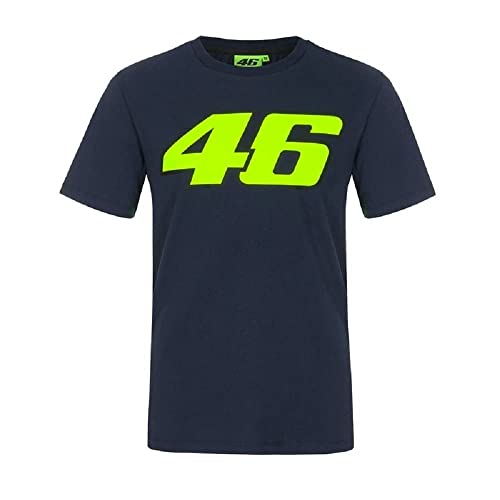 Valentino Rossi VR 46 Herren 46 The Doctor T-Shirt, blau, XXL