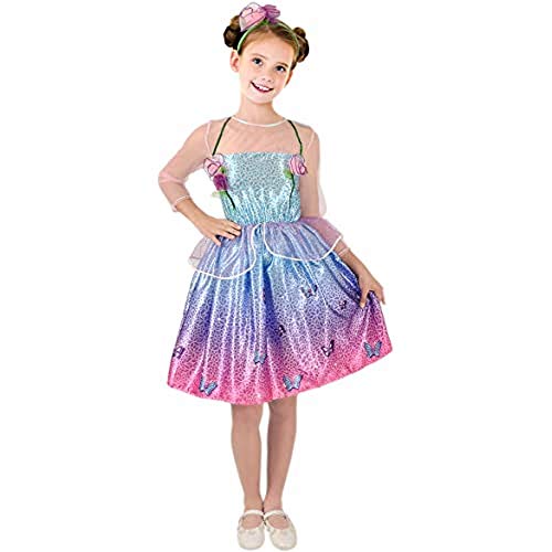 Ciao Barbie Prinzessin Frühling Kostüm original Mädchen (Größe 5-7 jahre)