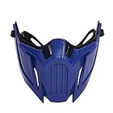 Evere Sub Zero Maske Spiel MK 11 Cosplay Kostüm Harz halbes Gesicht Helm für Erwachsene Herren Kleidung Zubehör