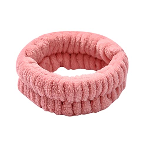 Damen Damen Elastisches Stirnband Band Bowknot Niedlicher Kopf Haarschmuck Stirnbänder for Trainieren (Color : Wine, Size : One Size)