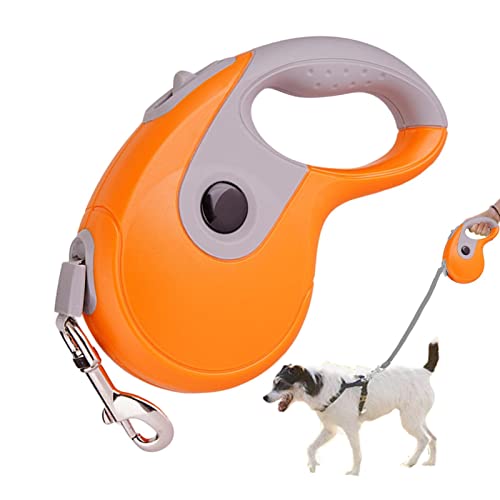 Einziehbarer Hund | Langer Hund - Welpe mit explosivgeschütztem elastischem Schloss Komfortkontrolle 360-Grad-Drehung ohne Verklemmen Buogint
