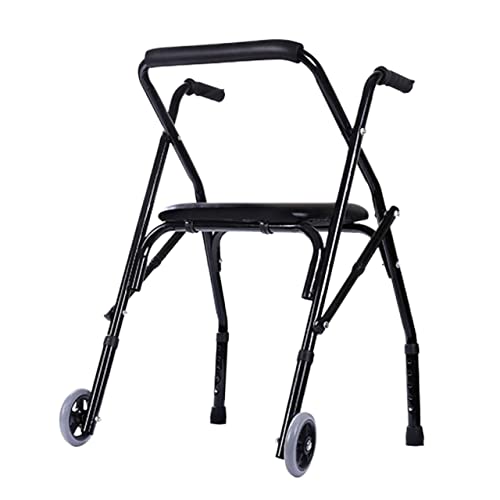 Gehgestell Klappbarer Walker Geeignet for Erwachsene und Senioren mit Behinderungen, höhenverstellbar, for alle geeignet