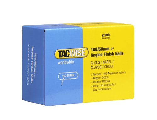 Tacwise 0772 Nägel Gewinkelt (50mm,2.500 Stück pro Verpackung) 16G