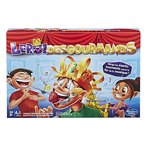 Hasbro Gaming E2420 Gesellschaftsspiel „Chow Crown - Le ROI des Gourmands“ (französische Version)