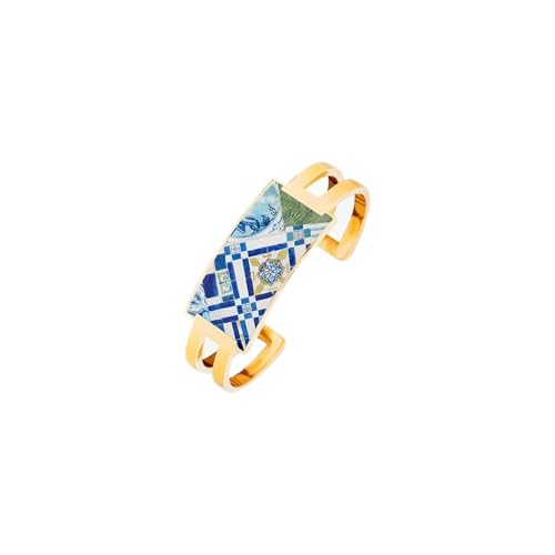 Christian Lacroix Damen-Armband, Messing, vergoldet, glänzend, Motiv XF11010LD-S, Größe Small