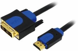 LogiLink® Kabel HDMI an DVI, 3m [CHB3103]